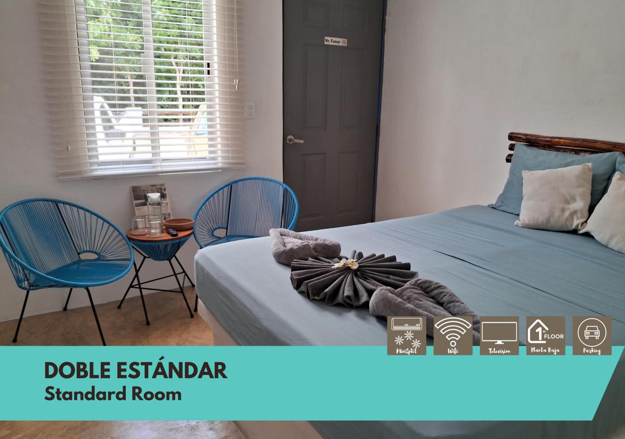 Posada Mykonos Bacalar Eksteriør billede